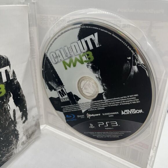 Call of Duty MW3 Modern Warfare III PS3 Video Game PlayStation 3 2011 CIB Tested - Picture 4 of 8